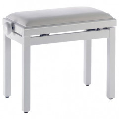 Banquette piano Stagg PB WHP blanc brillant