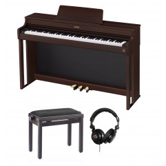 Casio AP 300 BN PALISSANDRE pack premium