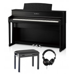 Kawai CA 701 B noir satiné pack premium