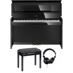 Roland LX 708 noir laqué pack premium