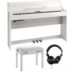 Roland DP 603 PW Laqué Blanc PACK PREMIUM