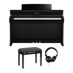 Yamaha CLP 845 PE noir laqué pack premium