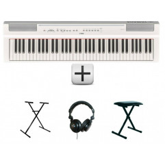 Yamaha P121 blanc mat full pack