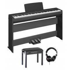 Yamaha P145 + Meuble L100 + Pédalier LP5A + Pack premium