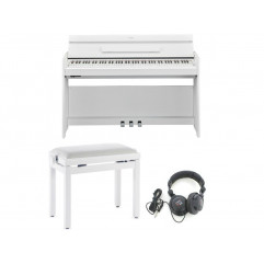 Yamaha YDP S55 WH blanc mat pack premium