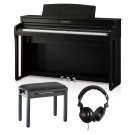 Kawai CA 59 SB noir satiné pack premium