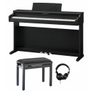 Kawai KDP 120 SB noir satiné pack premium