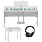 Yamaha DGX 670 WH BLANC MEUBLE + PEDALIER + PACK PREMIUM