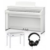 Kawai CA 59 W blanc satiné pack premium