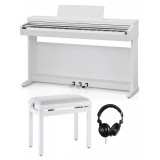 Kawai KDP 120 W blanc satiné pack premium