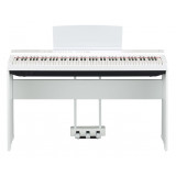 Yamaha P125 blanc version meuble avec pédalier