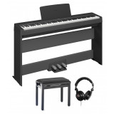 Yamaha P145 BT + Meuble L100 + Pédalier LP5A + Pack premium