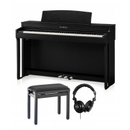 Kawai CN 301 B Noir Satiné pack premium