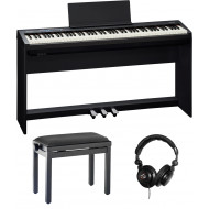 Roland FP 30 X BK + stand + pédalier + pack premium