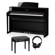 Kawai CA 701 EP noir laqué pack premium